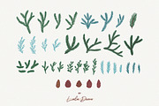 Hand Drawn Christmas Collection, an Object Graphic by Leila Divine (Thumbnail 10 of 22)