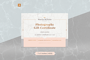 Gift certificate - Marble, Rose Gold, a Card Template by ArealPro (Thumbnail 14 of 20)