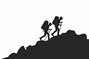 Adventure Trekking Vector Pack, an Illustration by musafir_fashion (Thumbnail 11 of 21)