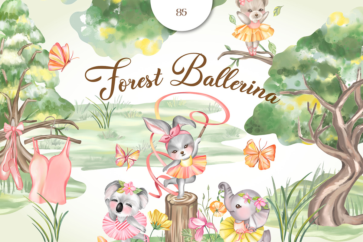 Forest Animal, an Animal Illustration by Rachel Art Studio (Photo 1 of 11)
