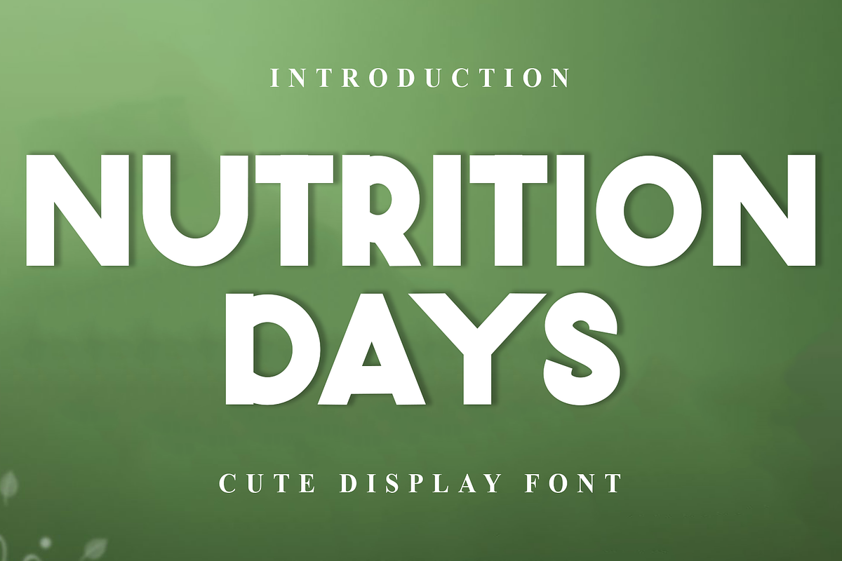Nutrition Days, a Script Font by FreshTypeINK (Photo 1 of 8)