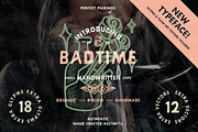 Badtime | Bold Handwritten Font, a Sans Serif Font by Beveled Design Co. (Thumbnail 1 of 6)