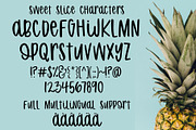 SALE - Sweet Slice Font, a Sans Serif Font by Dansie Design (Thumbnail 3 of 14)