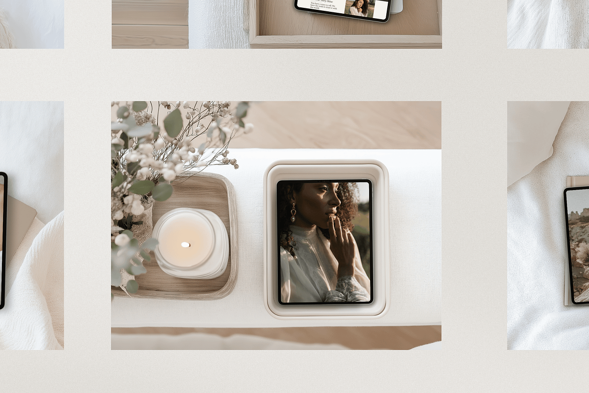Canva iPad Boho Mockups, a Mockup by Asha Glenn Design Studio (Photo 12 of 20)