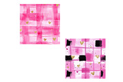 Valentines Brushstroke Digital paper, an Illustration by Designworld (Thumbnail 5 of 5)