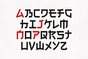 Osaka Pulse - Japanese Inspired Type, a Sans Serif Font by HipFonts (Thumbnail 3 of 8)