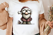 Quirky Whimsical Santa Clipart, an Illustration by Canvas Craft (Thumbnail 6 of 7)