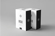 Box Mock-up, a Packaging Mockup by zippypixelstudio (Thumbnail 2 of 7)