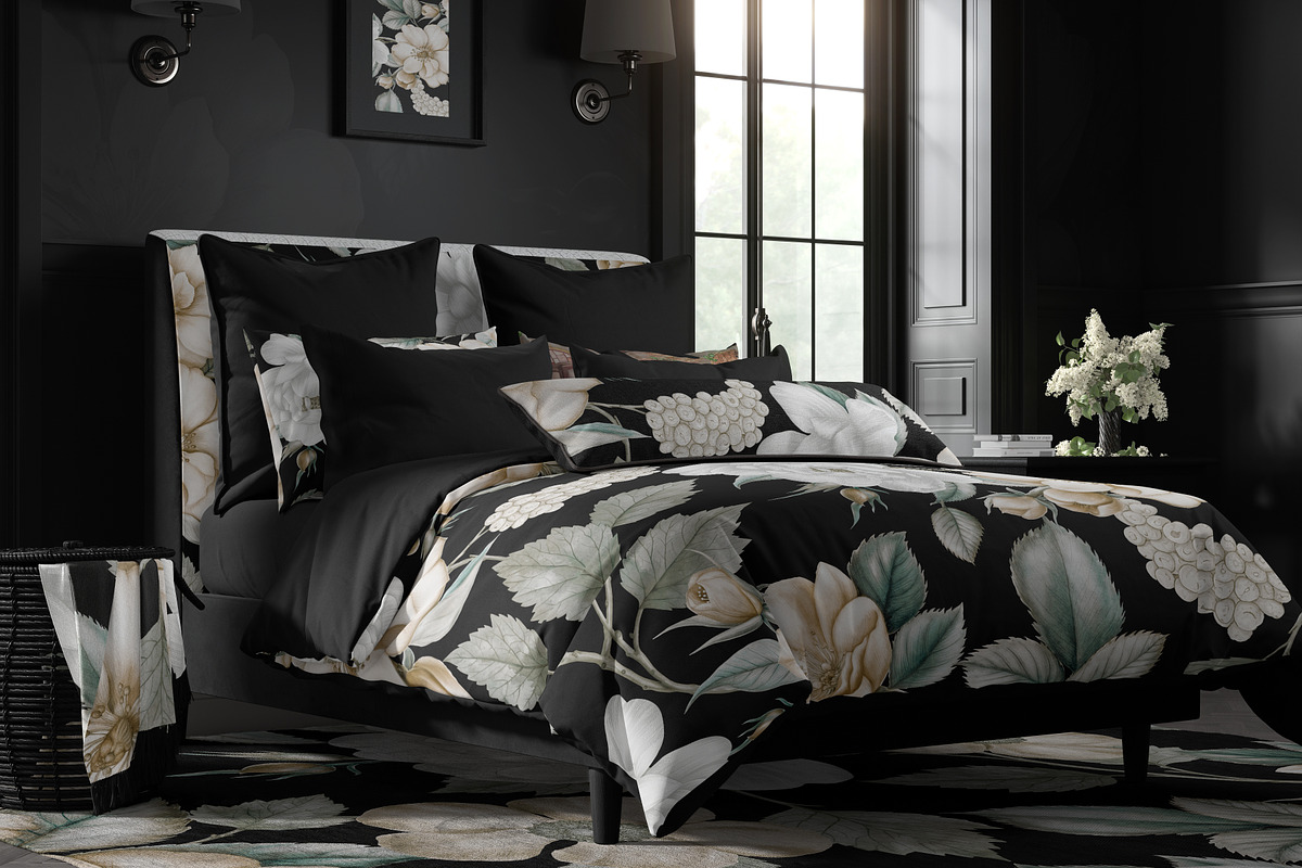 ALORA luxury botanical Floral Patter, a Pattern Graphic by Fabrivo (Photo 9 of 10)