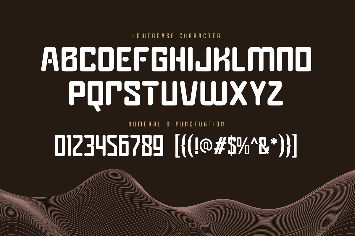 Cyber Techno - Modern Logo Font, a Sans Serif Font by Nirmana Visual (Photo 5 of 9)