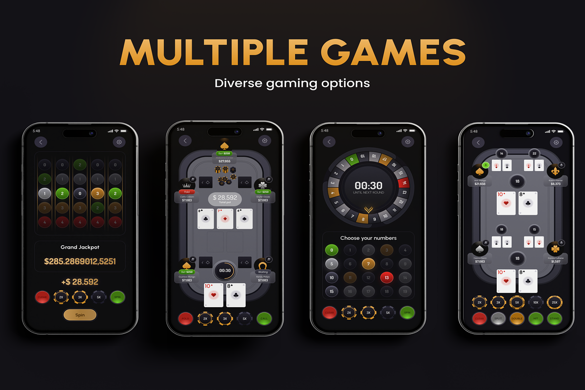 ACED Crypto Casino UI Kit, an UI Kit Template by Lumina_ui_ux202 (Photo 4 of 8)