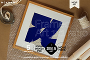 Framed Art (Square): PSD mockup set, a Merchandise Mockup by MCKP*ME (Thumbnail 1 of 9)