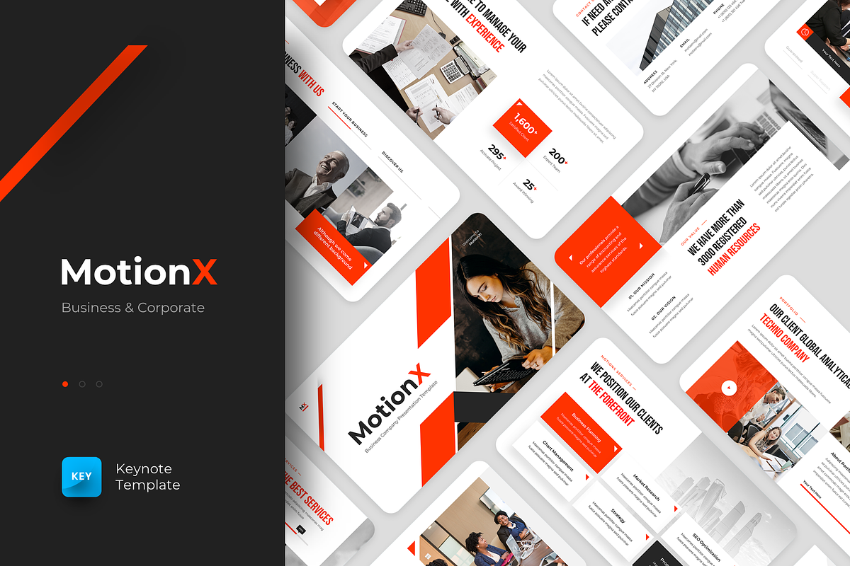 Corporate Business Keynote, a Presentation Template by YossyOneStd (Photo 1 of 5)