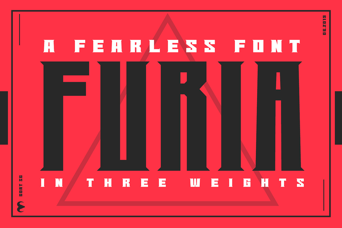 FURIA - A FEARLESS FONT