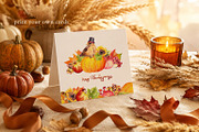 Autumn Thanksgiving Clipart PNG, a Seasonal Illustration by Where summer is (Thumbnail 6 of 12)