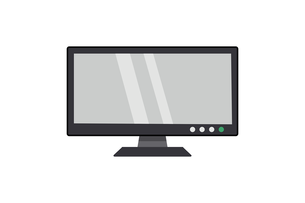 Monitor Vector Icon, an Icon by Pexelpy (Photo 2 of 2)
