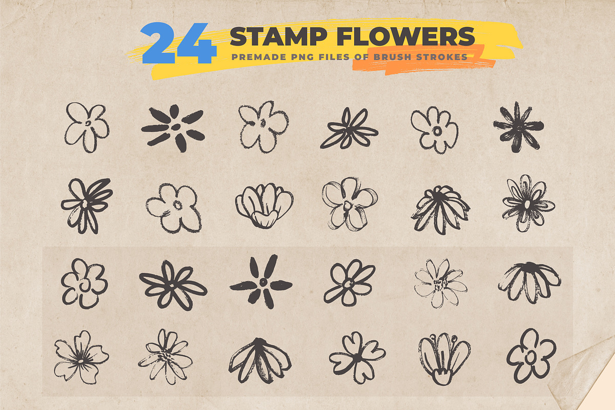 Scribble Stamps Doodle Bundle 2000+, an Object Graphic by DesignToonsy (Photo 15 of 28)