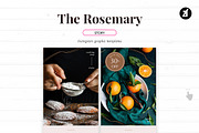 The Rosemary social media template, a Social Media Template by Chanut is industries (Thumbnail 5 of 8)