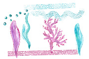 Mermaid Tail Watercolor ClipArt Set, a Graphic by HabitusDesigns (Thumbnail 3 of 13)
