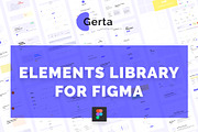 Gerta, an UI Kit Template by Artiliona (Thumbnail 1 of 3)