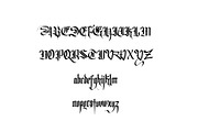 Tisk - a Blackletter Font, a Blackletter Font by Gittype (Thumbnail 5 of 8)