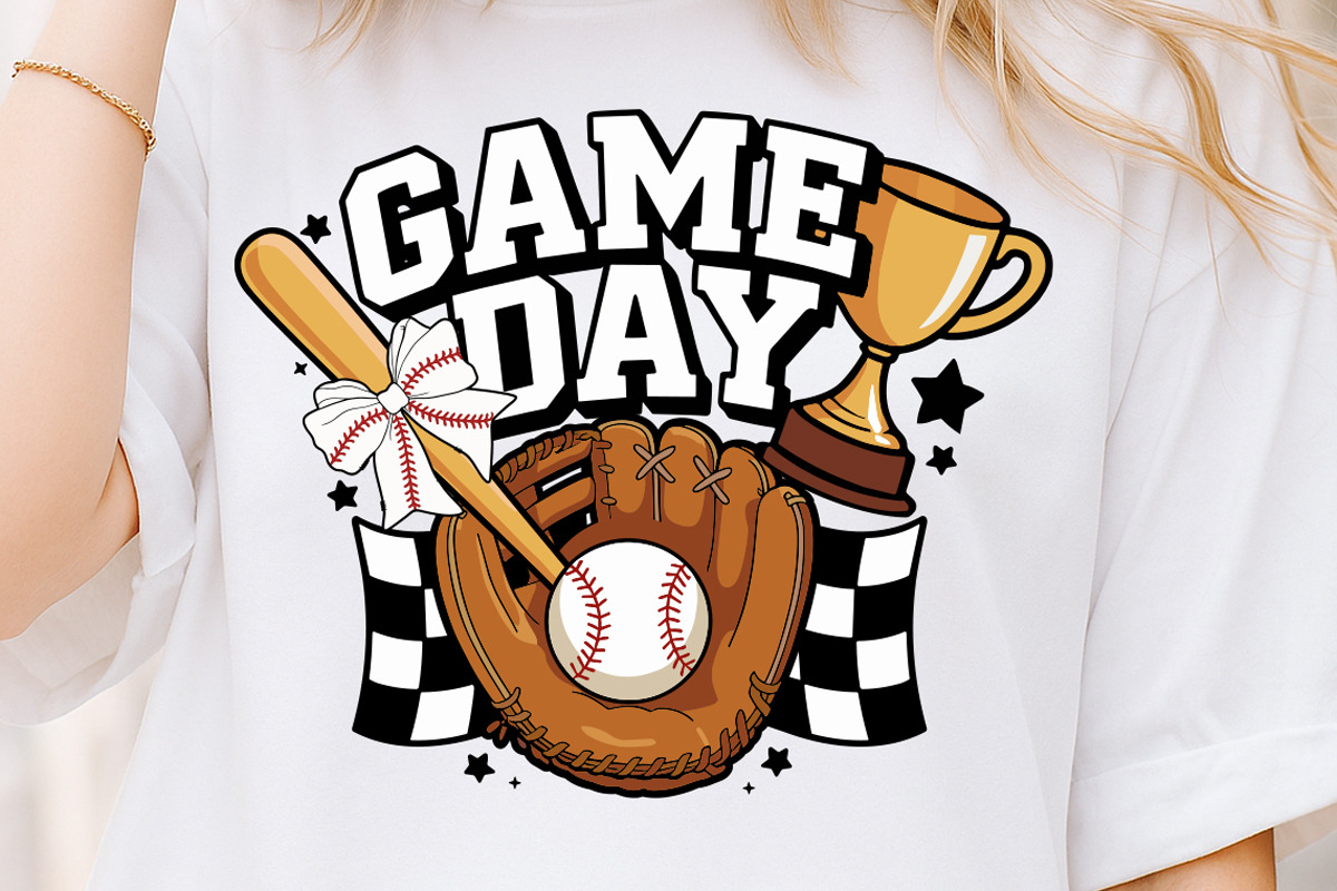 Baseball Sublimation PNG SVG Bundle, a Sport Illustration by Jozoor (Photo 2 of 4)