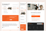 Customer Support Landing Page Figma, an UI Kit Template by peterdraw (Thumbnail 3 of 3)