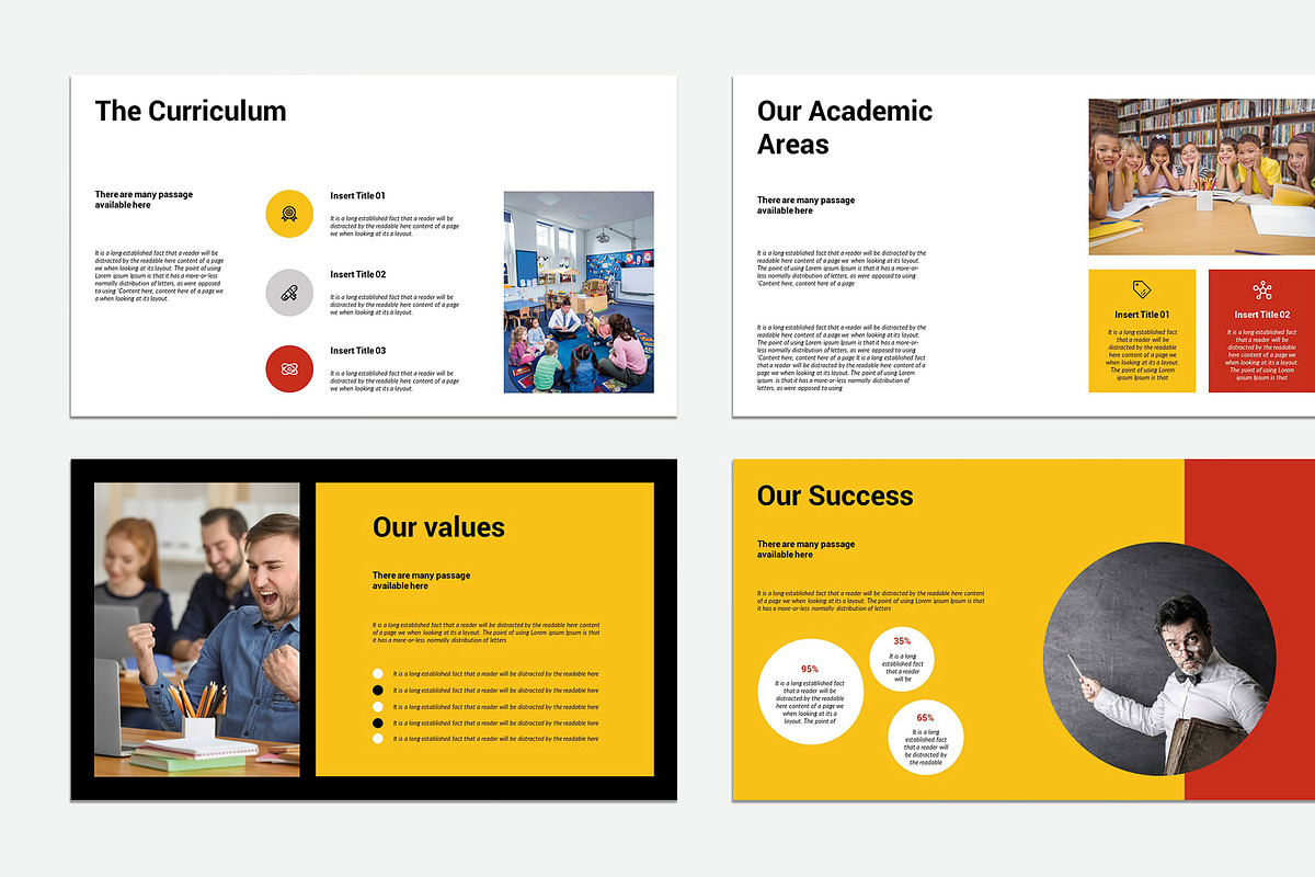Education Template Presentation, a Presentation Template by Blackcloud_Creations (Photo 4 of 6)