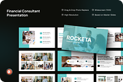 Financial Consultant PowerPoint, a Presentation Template by SquidPixey (Thumbnail 1 of 7)