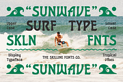 SFC Sunwave, a Serif Font by Skilline Supply Co. (Thumbnail 4 of 10)