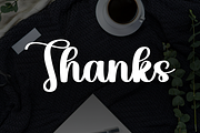 Black Sunday | Script Font, a Handwritten Font by Scratchones (Thumbnail 8 of 8)