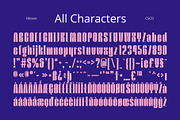 Rhison – Condensed Font, a Sans Serif Font by Craft Supply Co. (Thumbnail 8 of 8)