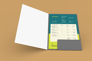 Green Minimal Invoice