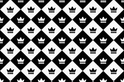 Seamless crown pattern background, a Pattern Graphic by Neopat (Thumbnail 9 of 9)