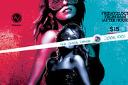 Retro Flyer Template, a Flyer Template by Amorjesu.com (Thumbnail 3 of 4)