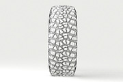 OFF ROAD WHEEL AND TIRE 3, a Cars & Vehicle 3D Model by NNAVAS 3D (Thumbnail 9 of 9)