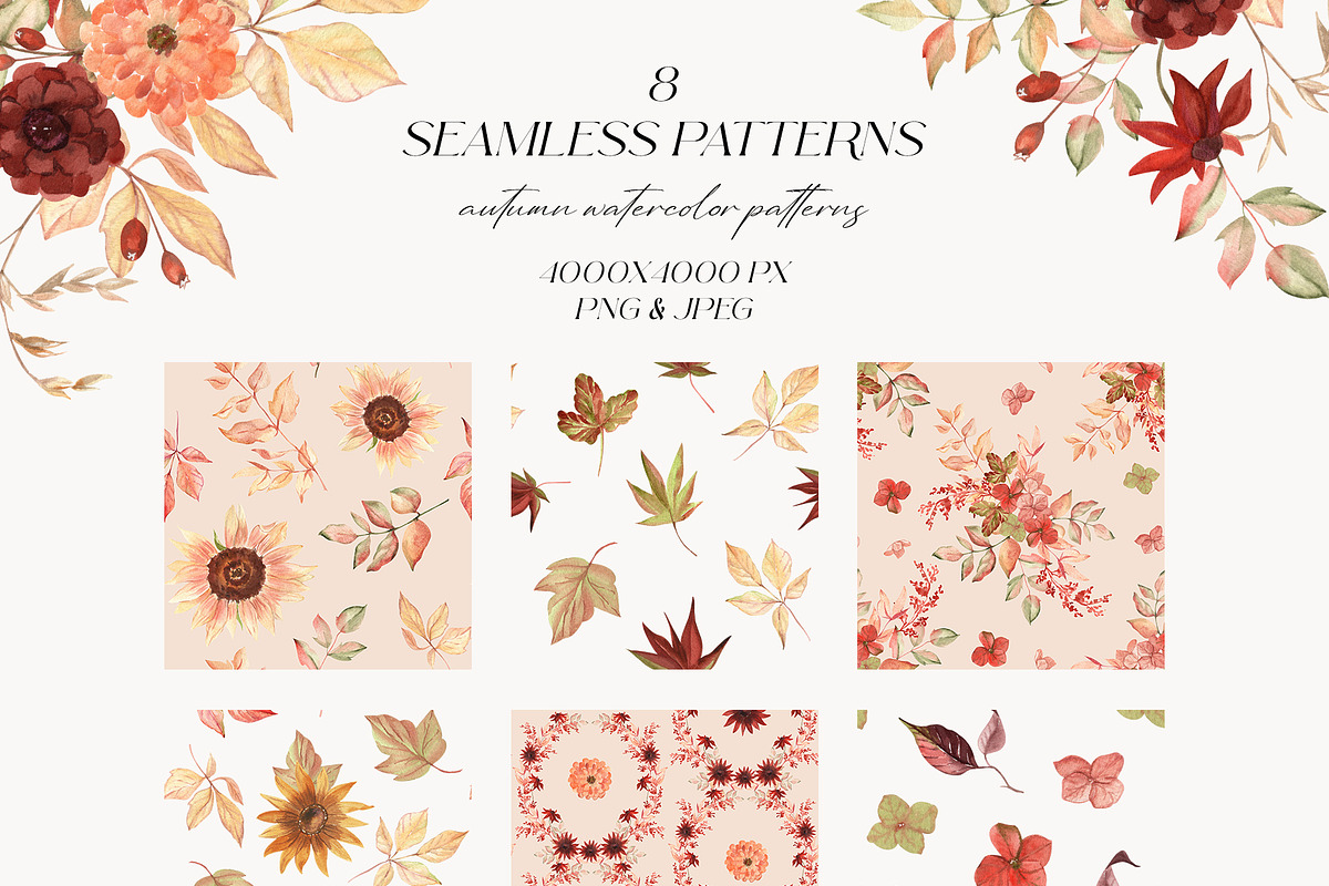 Autumn Air Delicate Fall Wildflowers, a Seasonal Illustration by Catch the Dream Art (Photo 11 of 14)