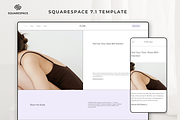 Squarespace 7.1 Yoga Studio Website, a Templates & Theme by Studio Aleksieva (Thumbnail 1 of 9)