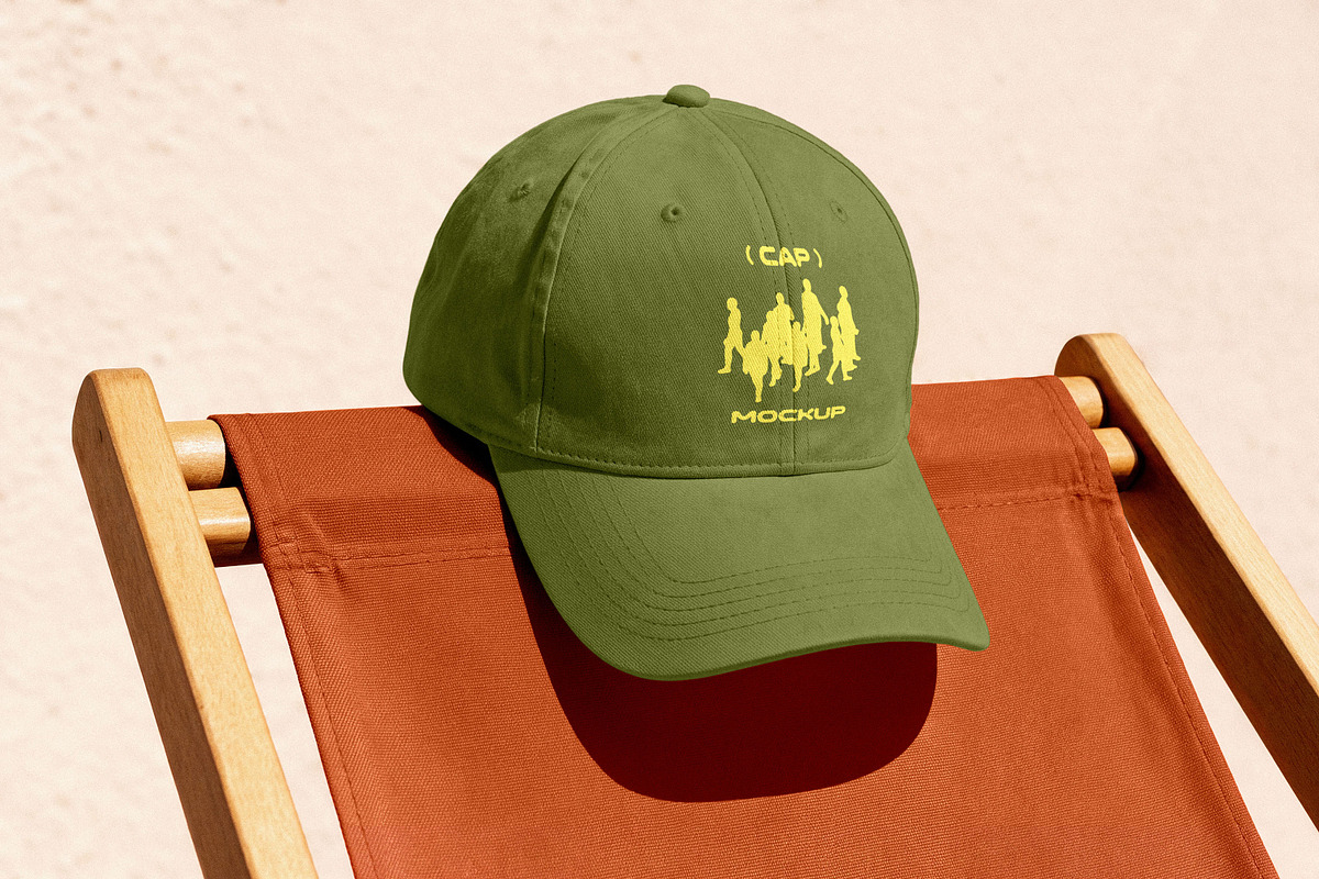 Cap Mockup, a Hat Mockup by Design Squad (Photo 4 of 4)