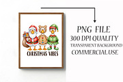 Christmas Vibes, Christmas Goose Png, an Illustration by Libby Wishes (Thumbnail 4 of 6)