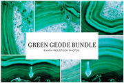 Green Geode Stock Bundle, a Nature Photo by r.r.palacios (Thumbnail 1 of 6)