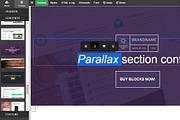 Bootstrap 3 drag-n-drop BLOCKS, a Bootstrap Template by Bootstraptor (Thumbnail 2 of 7)