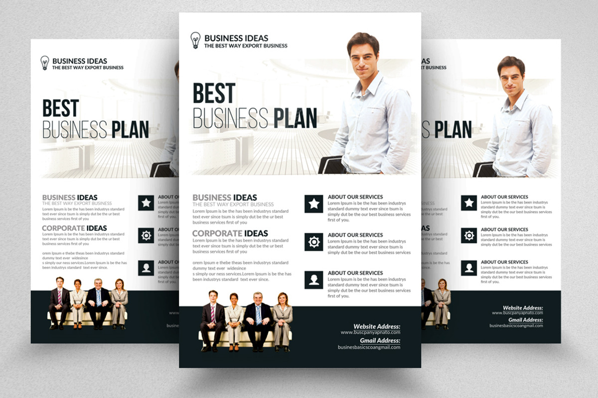 100 Business Flyers Mega Bundle, a Flyer Template by Design Up (Photo 93 of 100)
