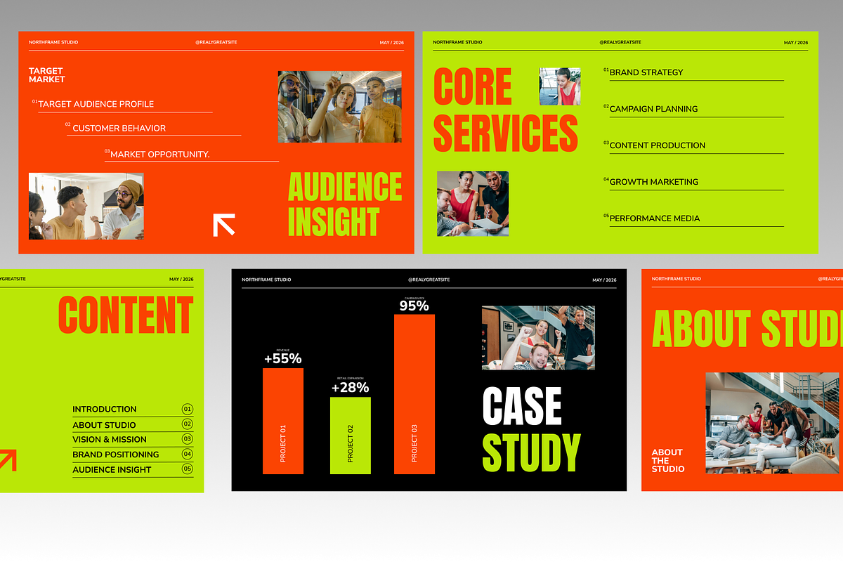 Creative Agency Presentation, a Presentation Template by adoestudio (Photo 5 of 7)