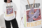 Tshirt Mockup Realistic, a Shirt Mockup by Alphaleonis_std (Thumbnail 2 of 4)