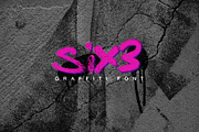 Six3 Graffiti Urban Tag Hip Hop Font, a Script Font by Kohl + Cole (Thumbnail 2 of 3)