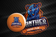 Panther Esports Gaming Mascot Logo, a Branding & Logo Template by FarhanYousaf (Thumbnail 5 of 5)