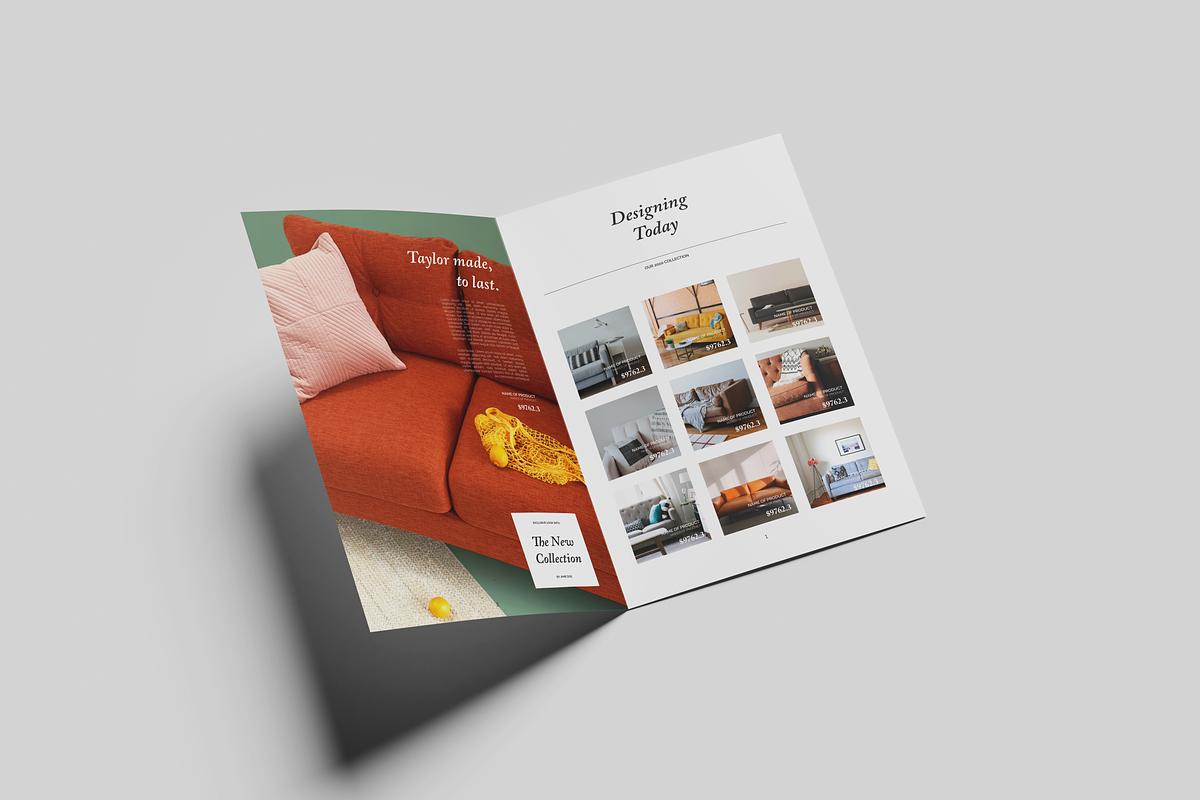 A4 Bifold Brochure Mockup Bundle 78, a Books & Magazine Mockup by Graphicuss (Photo 6 of 6)