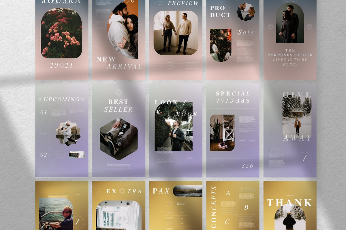 10 in 1 BUNDLE Instagram Templates, a Social Media Template by Creative Zeune (Photo 21 of 24)
