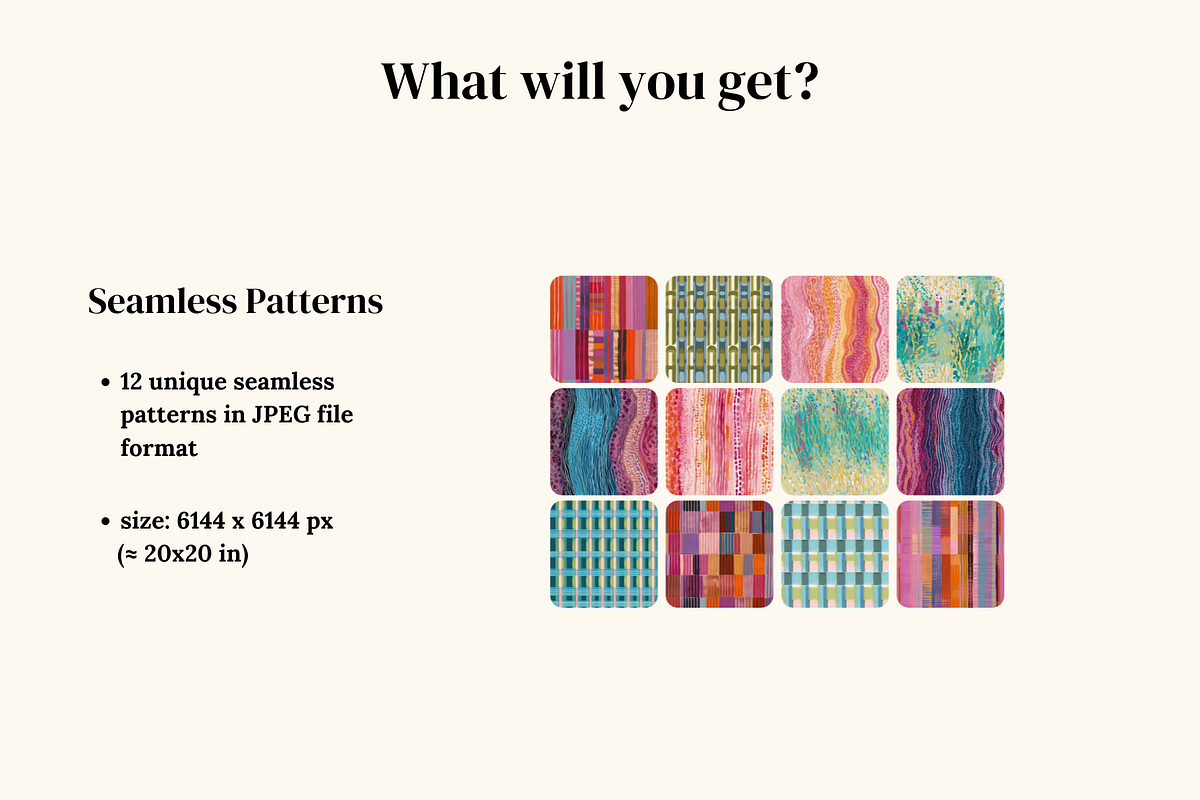 Abstract Patterns - Part 2, a Pattern Graphic by Ninterints (Photo 2 of 15)
